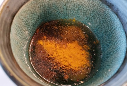 Фото шага рецепта Пряная яичница повосточному 140746 шаг 12