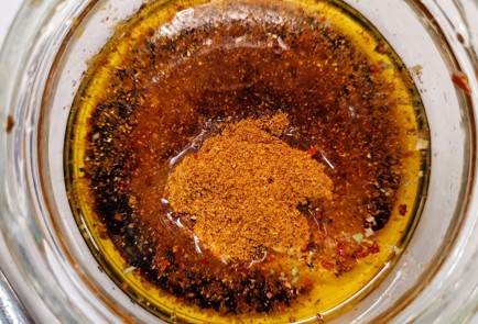 Фото шага рецепта Пряное филе перепела 153098 шаг 5  