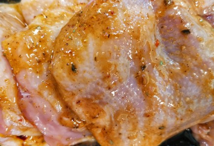 Фото шага рецепта Пряное филе перепела 153098 шаг 7  