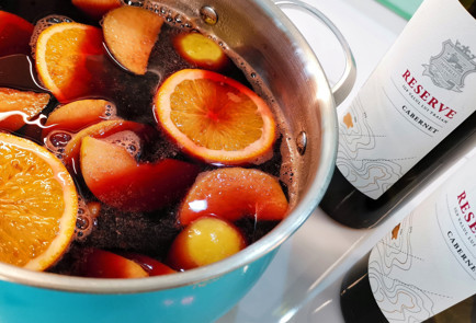 Фото шага рецепта Пряный глинтвейн с имбирем и медом 152014 шаг 9  