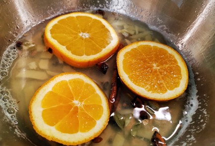 Фото шага рецепта Пряный глинтвейн с медом 140315 шаг 11  