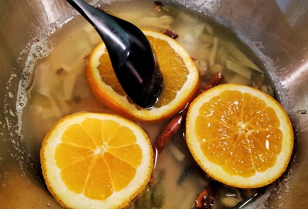 Фото шага рецепта Пряный глинтвейн с медом 140315 шаг 12  