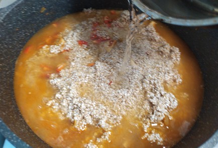 Фото шага рецепта Пшеничная каша с курицей 190893 шаг 10  