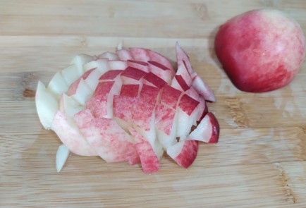 Фото шага рецепта Пшенная каша с томленым нектарином 189723 шаг 7