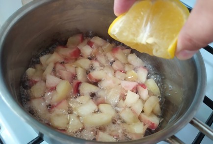 Фото шага рецепта Пшенная каша с томленым нектарином 189723 шаг 9