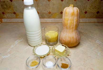 Фото шага рецепта Пшенная каша с тыквой 187901 шаг 1  