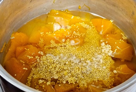 Фото шага рецепта Пшнная каша с тыквой 191391 шаг 4  