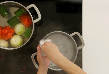 Фото шага рецепта Французские фаршированные овощи птифарси 125538 шаг 4  