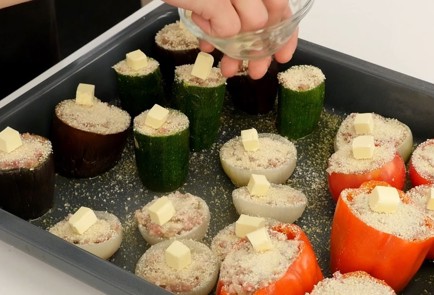 Фото шага рецепта Французские фаршированные овощи птифарси 125538 шаг 9  