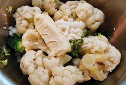 Фото шага рецепта Пюре из цветной капусты и брокколи 152862 шаг 9  