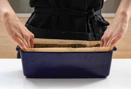 Фото шага рецепта Пышная творожная запеканка 189326 шаг 7  