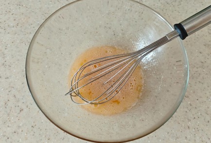 Фото шага рецепта Пышные панкейки с яблоком и корицей 190914 шаг 3  