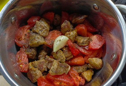 Фото шага рецепта Рагу из баранины с баклажанами 186727 шаг 5