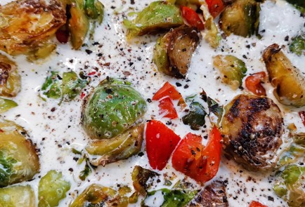 Фото шага рецепта Рагу из брюссельской капусты с перцем рамиро 153117 шаг 5  