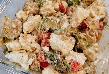 Фото шага рецепта Рагу из брюссельской капусты с перцем рамиро 153117 шаг 8  