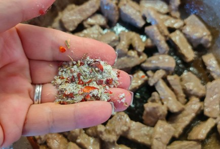 Фото шага рецепта Рагу из овощей фасоли и говядины 189702 шаг 11  