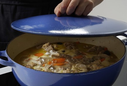 Фото шага рецепта Рагу из свинины с маслинами и морковью 29190 шаг 8  