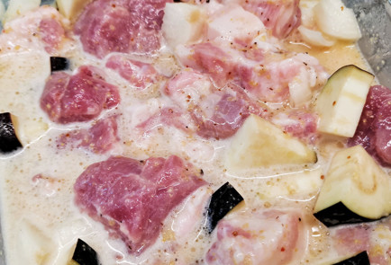 Фото шага рецепта Рагу из свиных щек и баклажана 151516 шаг 17  