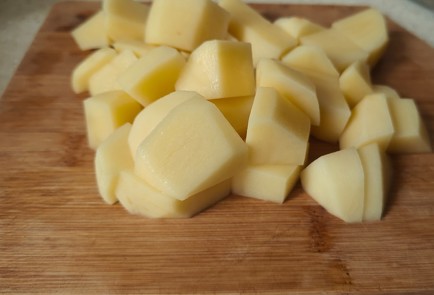 Фото шага рецепта Рагу с говядиной и белыми баклажанами 190144 шаг 6  