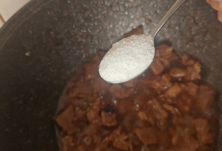 Фото шага рецепта Рагу с говядиной и белыми баклажанами 190144 шаг 7  