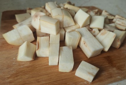 Фото шага рецепта Рагу с говядиной и белыми баклажанами 190144 шаг 9  