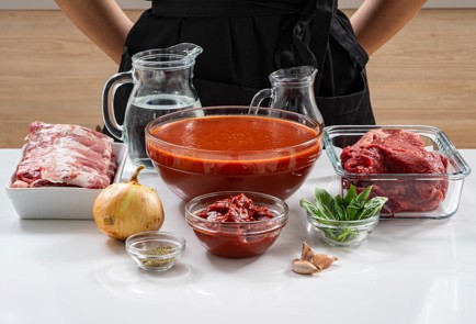 Фото шага рецепта Рагу Туччи 176115 шаг 1  