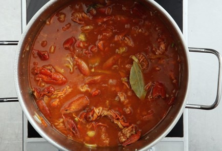 Фото шага рецепта Раковый биск 52190 шаг 5  