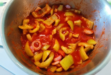 Фото шага рецепта Рецепт лечо на зиму 190253 шаг 8  