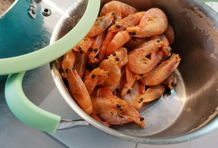 Фото шага рецепта Рецепт вкусных креветок 190246 шаг 10