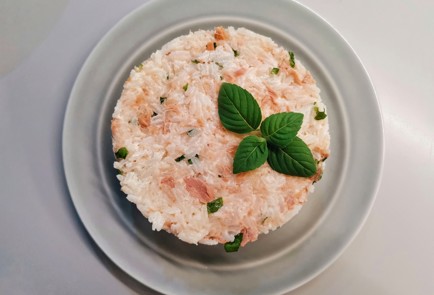 Фото шага рецепта Рис с тунцом 190628 шаг 10  