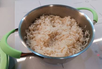 Фото шага рецепта Рис с тушеной свининой 186565 шаг 4  