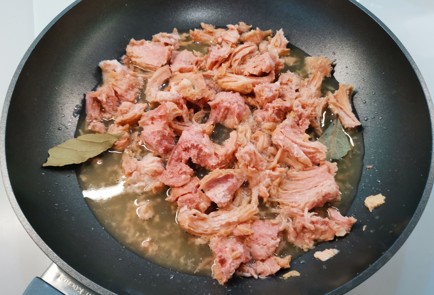 Фото шага рецепта Рис с тушеной свининой 186565 шаг 6  