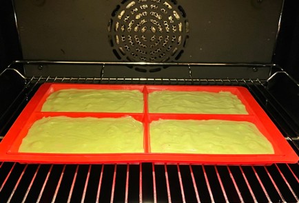 Фото шага рецепта Рисовобанановые вафли с зеленой матчей 191014 шаг 11  