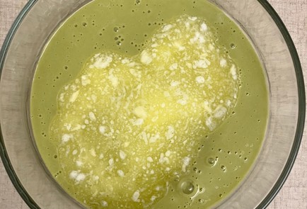 Фото шага рецепта Рисовобанановые вафли с зеленой матчей 191014 шаг 6  