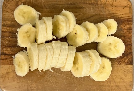 Фото шага рецепта Рисовобанановые вафли с зеленой матчей 191014 шаг 7  