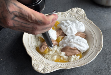 Фото шага рецепта Рисовые хлопья с манго 189860 шаг 10  