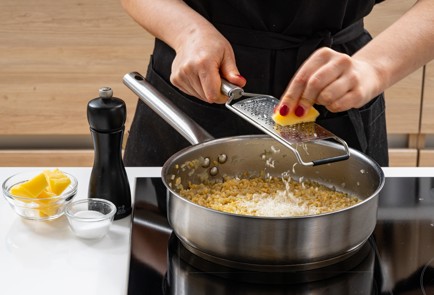 Фото шага рецепта Ризотто из булгура с белыми грибами 176027 шаг 9  