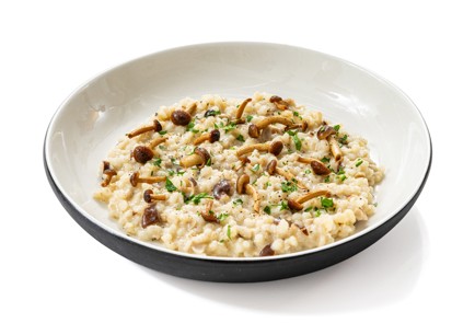 Фото шага рецепта Ризотто из перловки с грибами 175702 шаг 12  