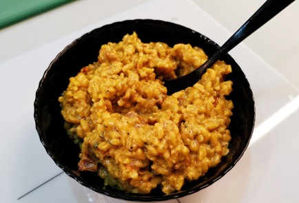 Фото шага рецепта Ризотто с шафраном 175955 шаг 10