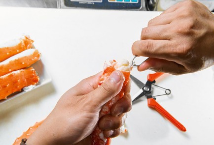 Фото шага рецепта Роллы Калифорния с крабом 46522 шаг 3