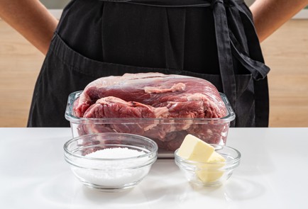 Фото шага рецепта Ростбиф из говядины сувид 187093 шаг 1  