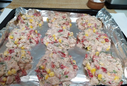 Фото шага рецепта Рубленые котлеты из куриной грудки 190734 шаг 8  