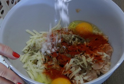 Фото шага рецепта Рубленые котлеты с грибами 173388 шаг 11  