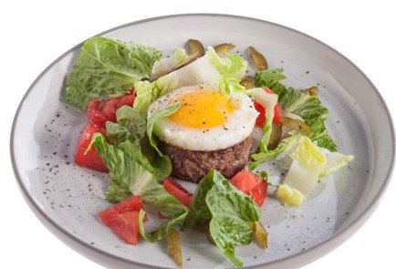 Фото шага рецепта Рубленый бифштекс с яйцом 33381 шаг 10  