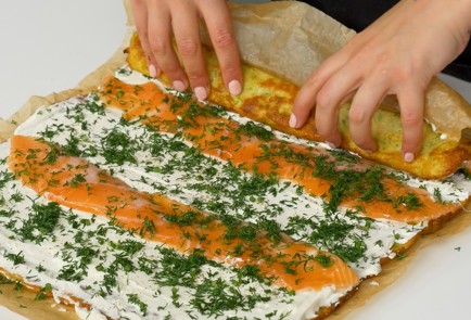 Фото шага рецепта Рулет из кабачков 151242 шаг 11  