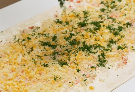 Фото шага рецепта Рулет из лаваша 140133 шаг 7  