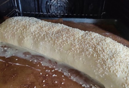 Фото шага рецепта Рулет с курицей яйцом и зеленым луком 176188 шаг 18  