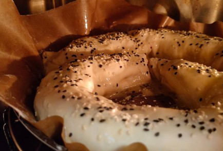 Фото шага рецепта Рулет с творогом и шпинатом 188885 шаг 15  