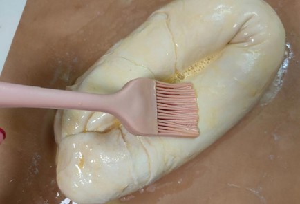 Фото шага рецепта Рулет с тыквой и яблоками 187470 шаг 15  