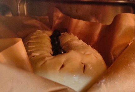 Фото шага рецепта Рулет с тыквой и яблоками 187470 шаг 18  